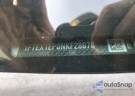 2022 Ford F150 Super Cab из США, поврежденный, VIN 1FTEX1EP0NKF28078